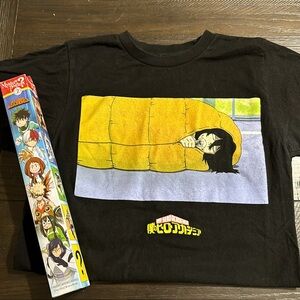 My hero academy t-shirt Aizawa mystery poster included
